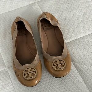 Nude Tory Burch Ballet Flats